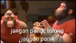 Chinese monkey singing bahasa Indonesia