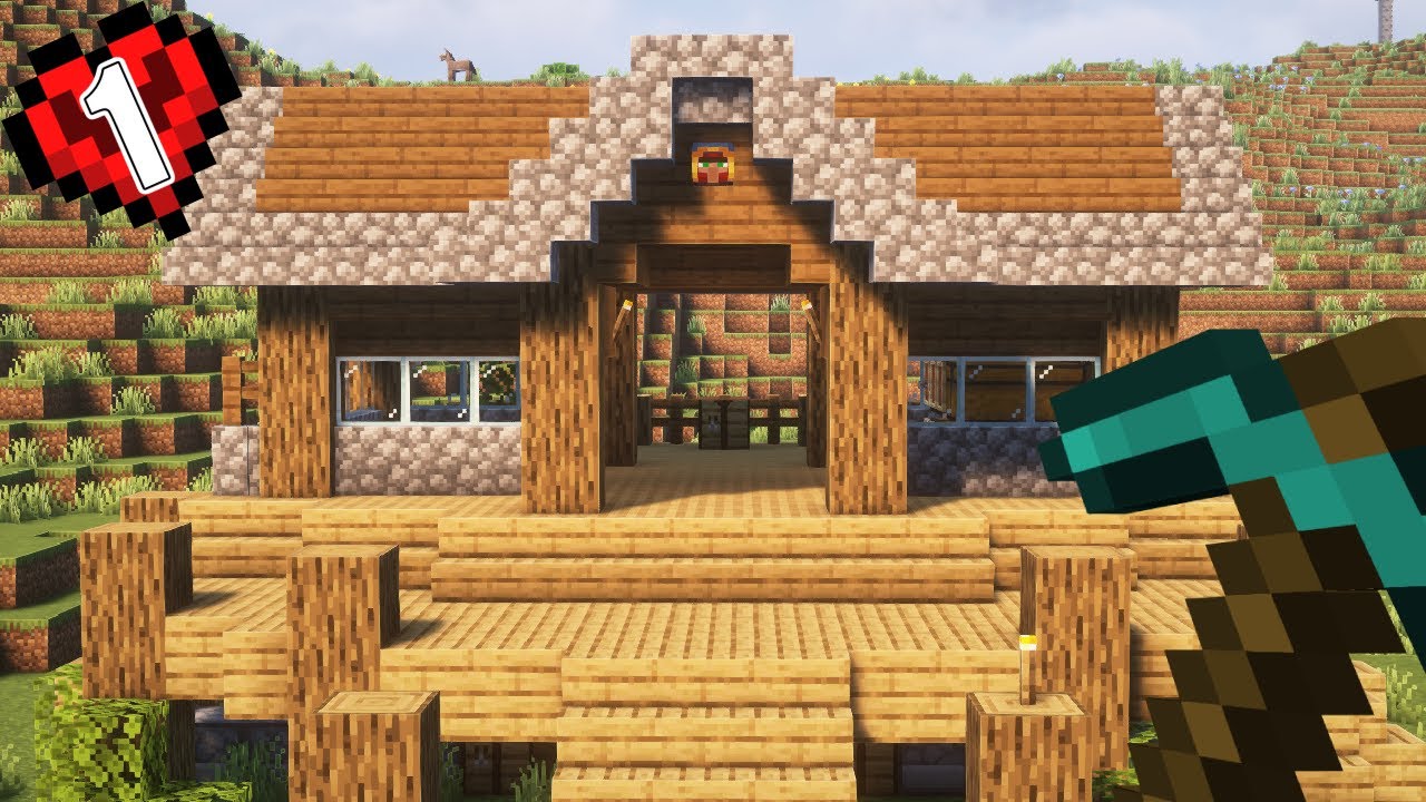 [SLO] Najboljši ZAČETEK v minecraft HARDCORE!