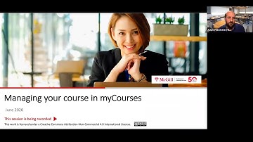 Managing your course in myCourses (June 9, 2020)
