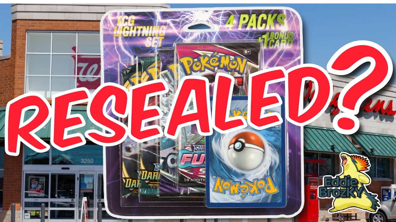 are walgreens pokemon cards resealed PSA: Walgreens Reseals : r/PokemonTCG