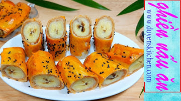Bánh Mì Chuối Nướng | Ăn Vặt Healthy By Duyen