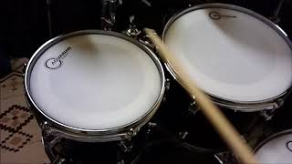 Aquarian Drumheads® TCSX-14 Studio-X™ Parche Tom 14" Texture Coated™ Blanco video