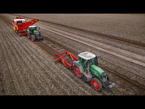 Die neue EVO 280 & WH 200 bei der Agrargenossenschaft Gleina - video from GRIMME