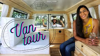 A tour of our van a converted Ford Econoline 350