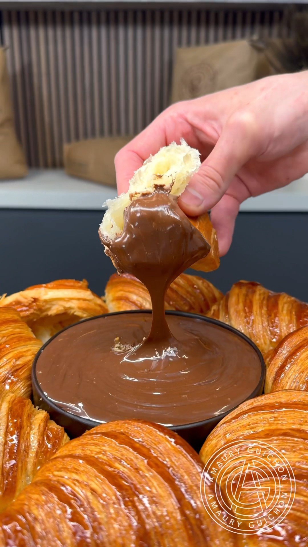 Croissant Party! ? For the perfect brunch with a taste of Italy! #amauryguichon #croissant