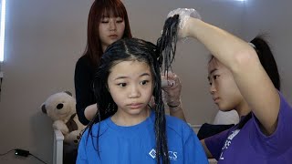 bleaching my sister's hair during quarantine...gone wrong