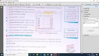 Class 7 Computer Formula and Function Part 1