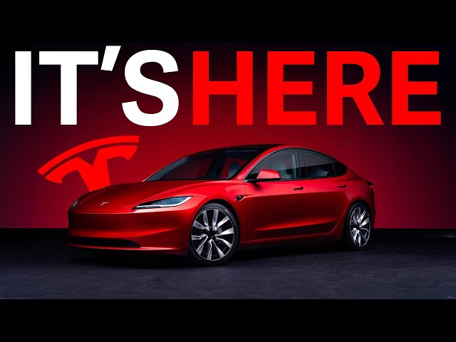 BREAKING: NEW Tesla Model 3 Highland is HERE