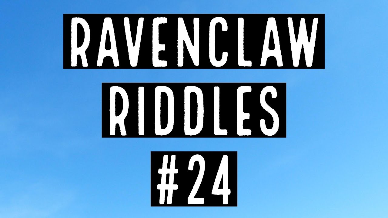 Ravenclaw Riddles #24 | Can You Solve The Riddle To Get Into The Common Room? - YouTube