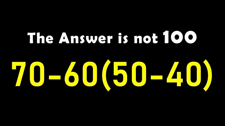 This Simple Math Mistake Fools Everyone!