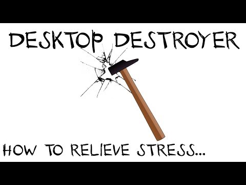 stress reducer desktop destroyer stress reducer desktop destroyer