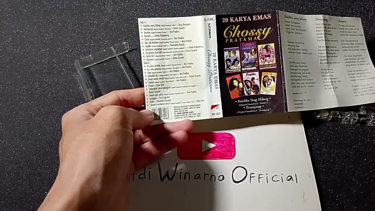 Review kaset 20 karya emas chossy pratama full album #chossypratama 