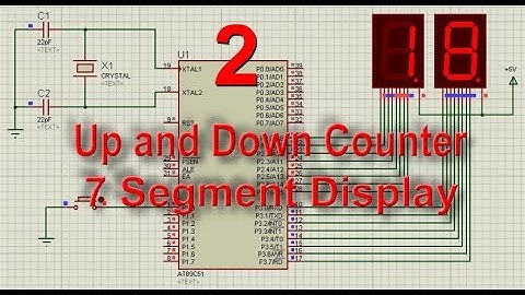 Up and Down Counter with 7 Segment Display -2