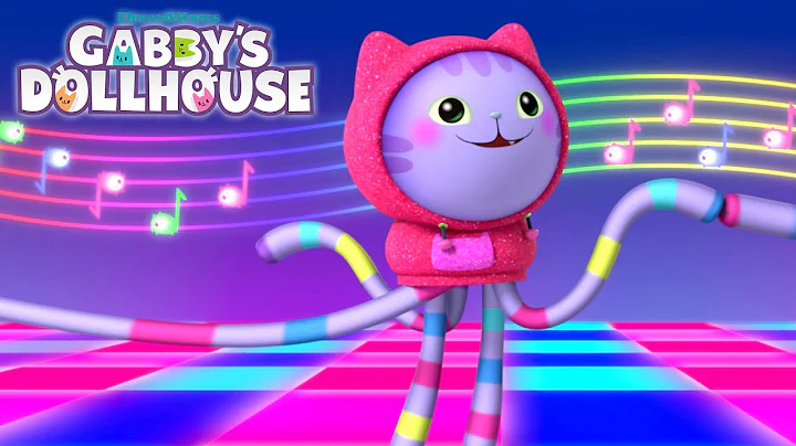 DJ Catnip - Cat of the Day Song | GABBY'S DOLLHOUSE | NETFLIX