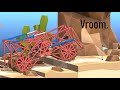 Making a Car out of a Bridge in Poly Bridge 2