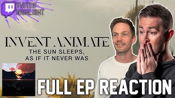 Invent Animate - The Sun Sleeps, As If It Never Was FULL EP REACTION  // Roguenjosh Reacts ft Benny