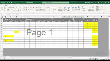 07 05 sample Document Distribution Matrix in Excel.mp4