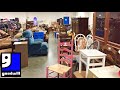 GOODWILL FURNITURE SOFAS ARMCHAIRS TABLES CHRISTMAS DECOR SHOP WITH ME SHOPPING STORE WALK THROUGH