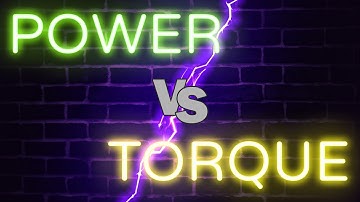 Power vs Torque - ACCELERATION Explained [YOU
