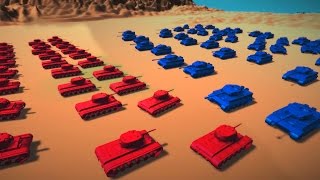 소련과 독일의 병맛 탱크 전쟁!! 대규모 전차 대전!!(시청자 참여) - 토탈 탱크 시뮬레이터(Total Tank Simulator) - 겜브링(GGAMBRING) screenshot 5