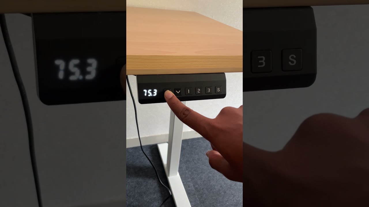 How To Set Memory Presets On FITTROCK Standing Desk Quick Guide Shorts Youtubeshorts Trending