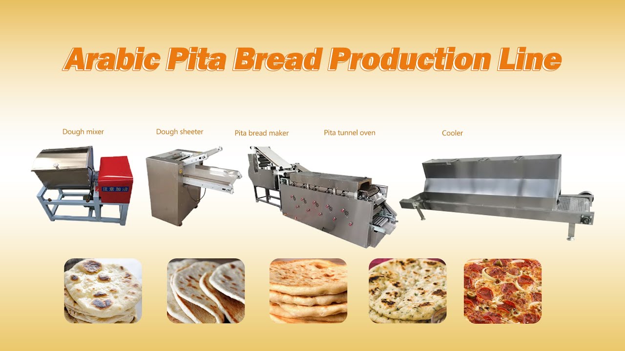 Hot Sale Automatic Arabic Pita Bread/Naan Bread Maker/Making