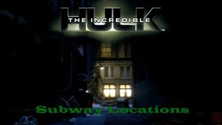 All Subway Locations– The Incredible Hulk 100% Walkthrough (Xbox 360, PS2, PS3, PC) screenshot 3