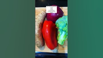 I tried EVERYTHING BUT THE BAGEL seasoning on my CHICKEN & VEGGIES