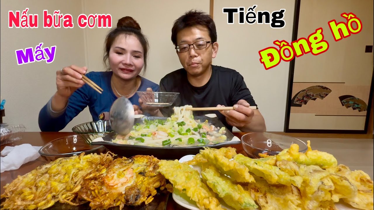 Japan học nấu món Nhật chồng Nhật chờ mấy tiếng đồng hồ mới được ăn