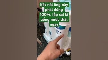 Máy lọc nước Karofi để gầm bếp phải kết nối đúng đường nước này 100%. Nối sai là uống nước thải ngay