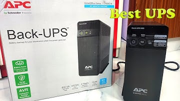APC BX600C-IN BACK-UPS 600VA APC UPS Unboxing And Review - Best UPS
