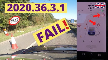 Tesla Model 3 FAIL on recognising a speed limit sign!!!