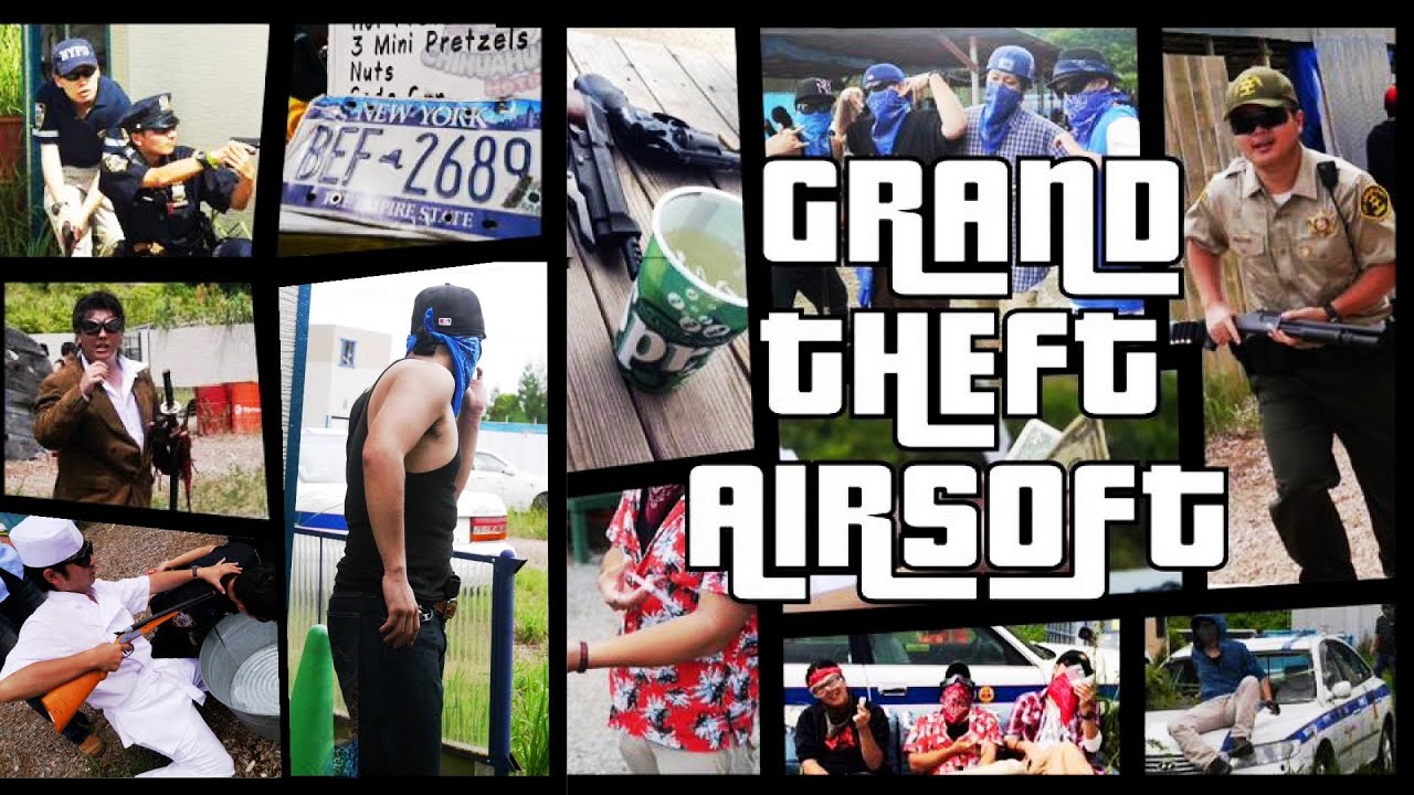 おいでよ犯罪の街【警察 VS ギャング】 リアルGTAサバゲ