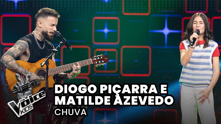 Diogo Piçarra e Matilde Azevedo - "Chuva" | Provas Cegas | The Voice Kids Portugal 2025