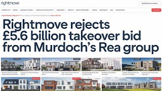 Datos Rightmove Rejects £5.6 Billion Takeover Bid from Murdoch's REA Group Noticias