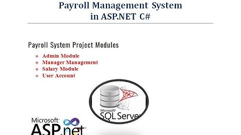 02 Payroll ASP.NET C# SQL Server Bootstrap in Hindi | coderbaba
