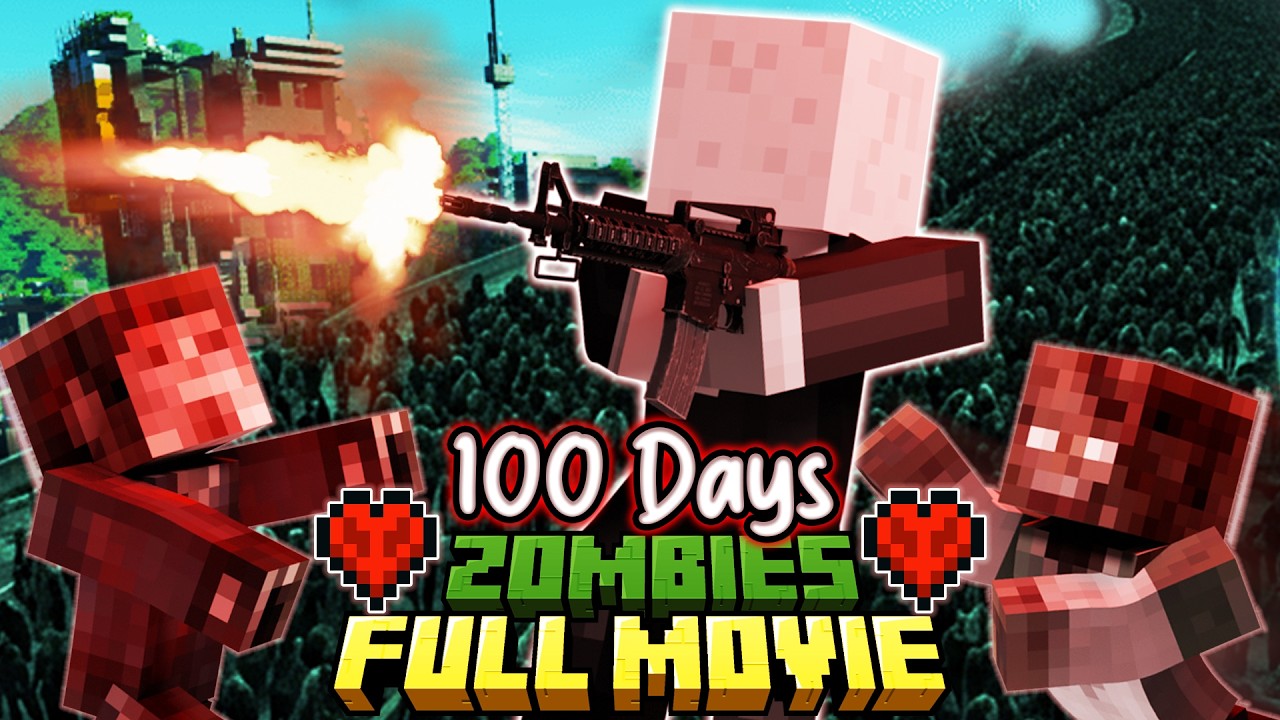 I Spent 100 Days in a Chinese Zombie Apocalypse Mod | Zombie Invasion 100 Days