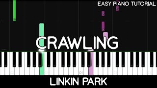 Linkin Park - Crawling (Easy Piano Tutorial)