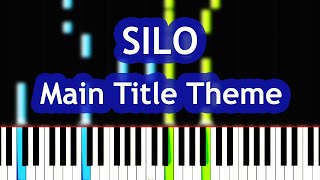 SILO - Main Title Theme Piano Tutorial