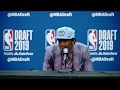 Ja Morant Press Conference | NBA Draft 2019