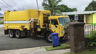 Hawaiian garbage truck.