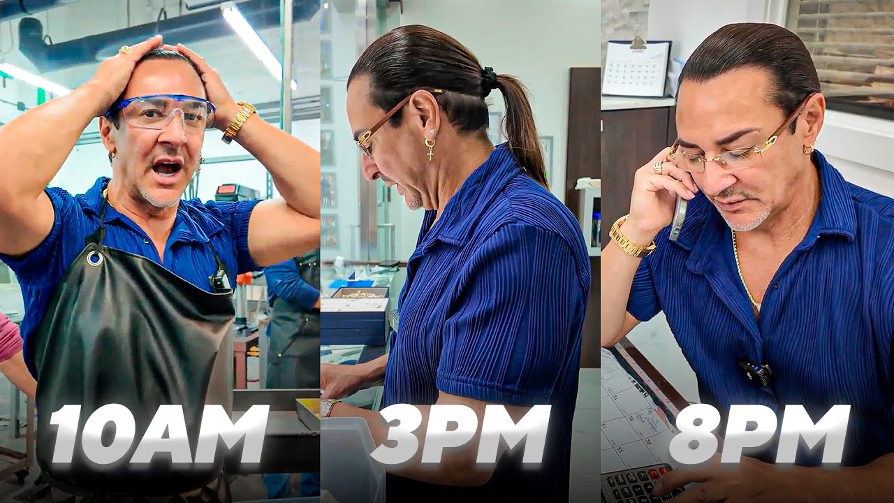 ¡ASI ES UN DIA CON UN JOYERO DE MIAMI!