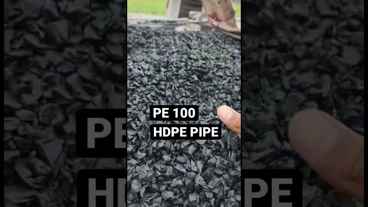 PE 100 pipe Regrind | Europe | Export To India | Plastic Recycle Material