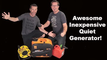 Awesome Emergency or Camping Generator Setup and Review
