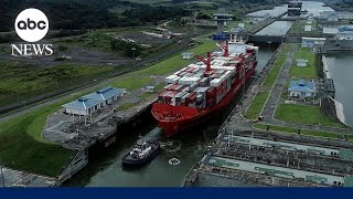 Severe drought affecting Panama Canal | ABCNL