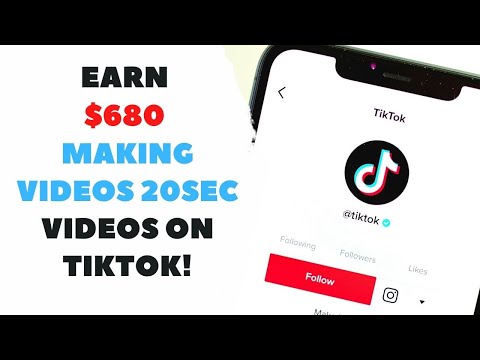 Earn $680 making videos 20sec videos on TikTok! | Make Money Online