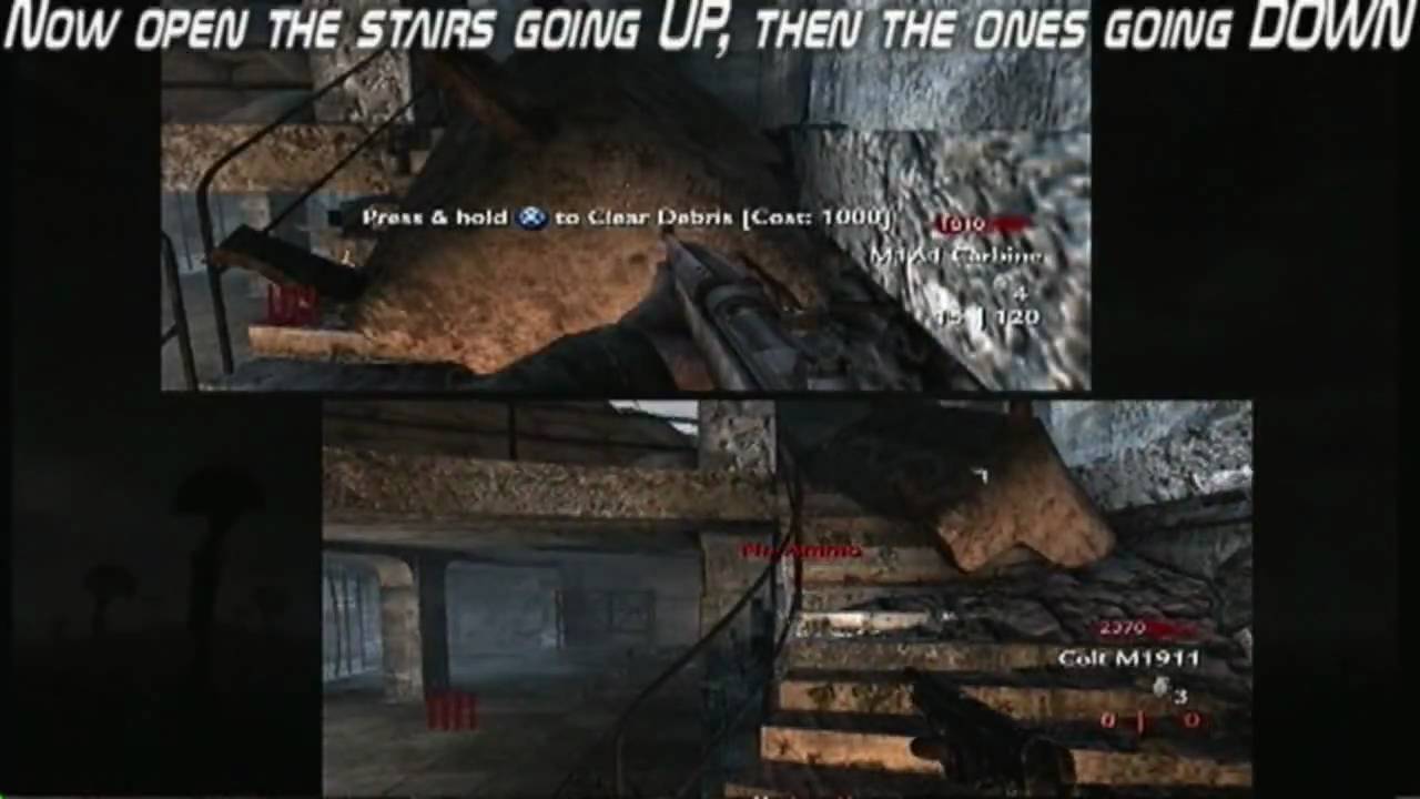 Nazi Zombie 2 Player Strategy Nacht Der Untoten Xbox 360 Youtube