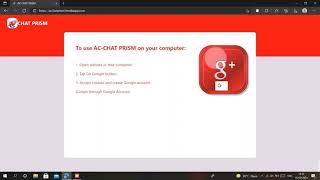 Ac-chat Prism website ❤🤩 Realtime chat Application || whatsapp clone screenshot 1