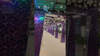 Victoria Harbour standout metallic pearlescent sculptural walkway #travel