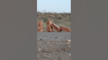 Bricks Double Domino Effect #Shorts